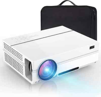 Topvision T26L Video Projektor Full-HD Multimedia Beamer Weiß