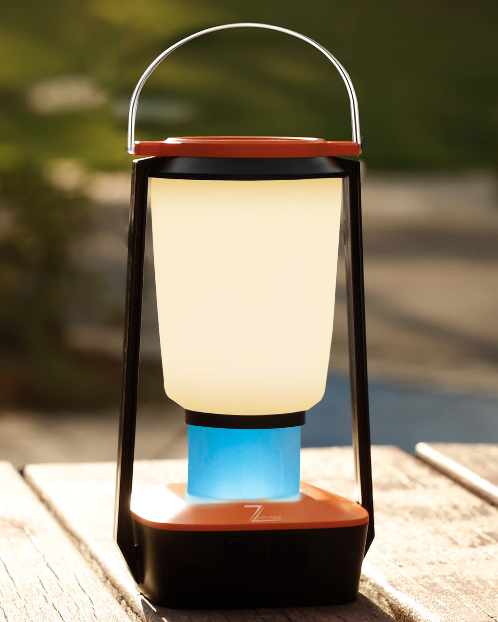 Solarbetrieben wiederaufladbar tragbare Campingleuchte